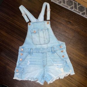 Light Denim overalls